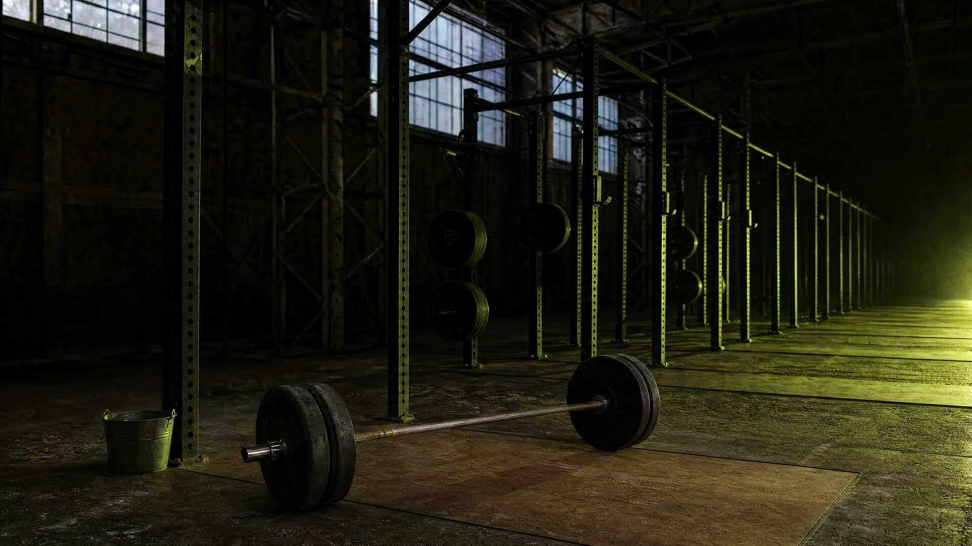The Strength area at Halle 47